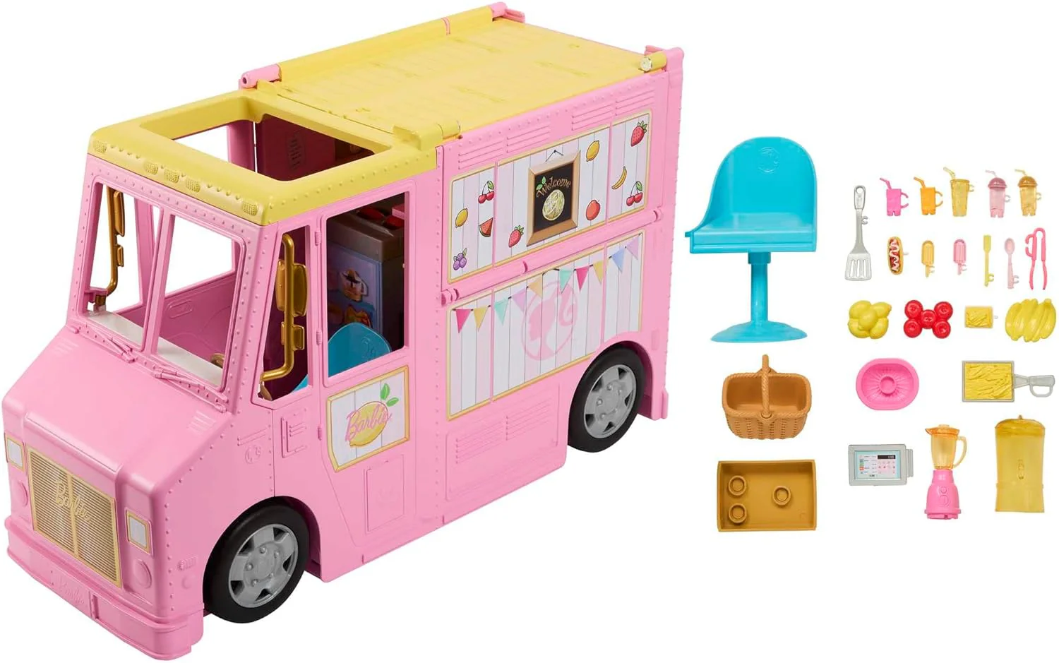 Barbie Lemonade Truck Playset HPL71