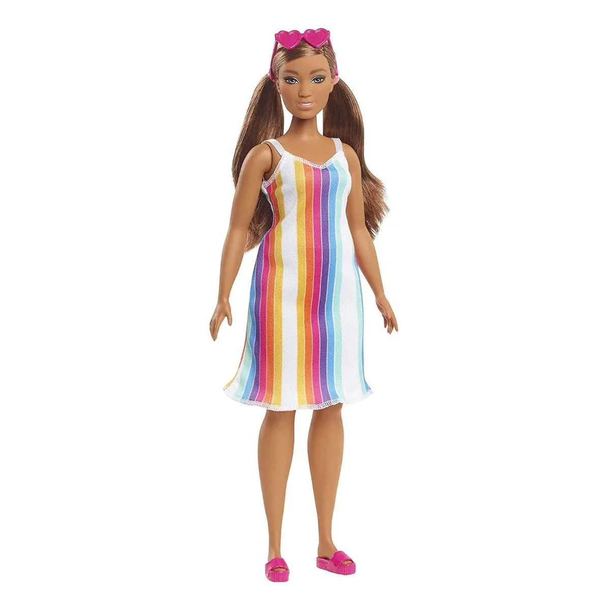 Barbie Loves The Ocean Rainbow Stripe Dress GRB35 - Image 2