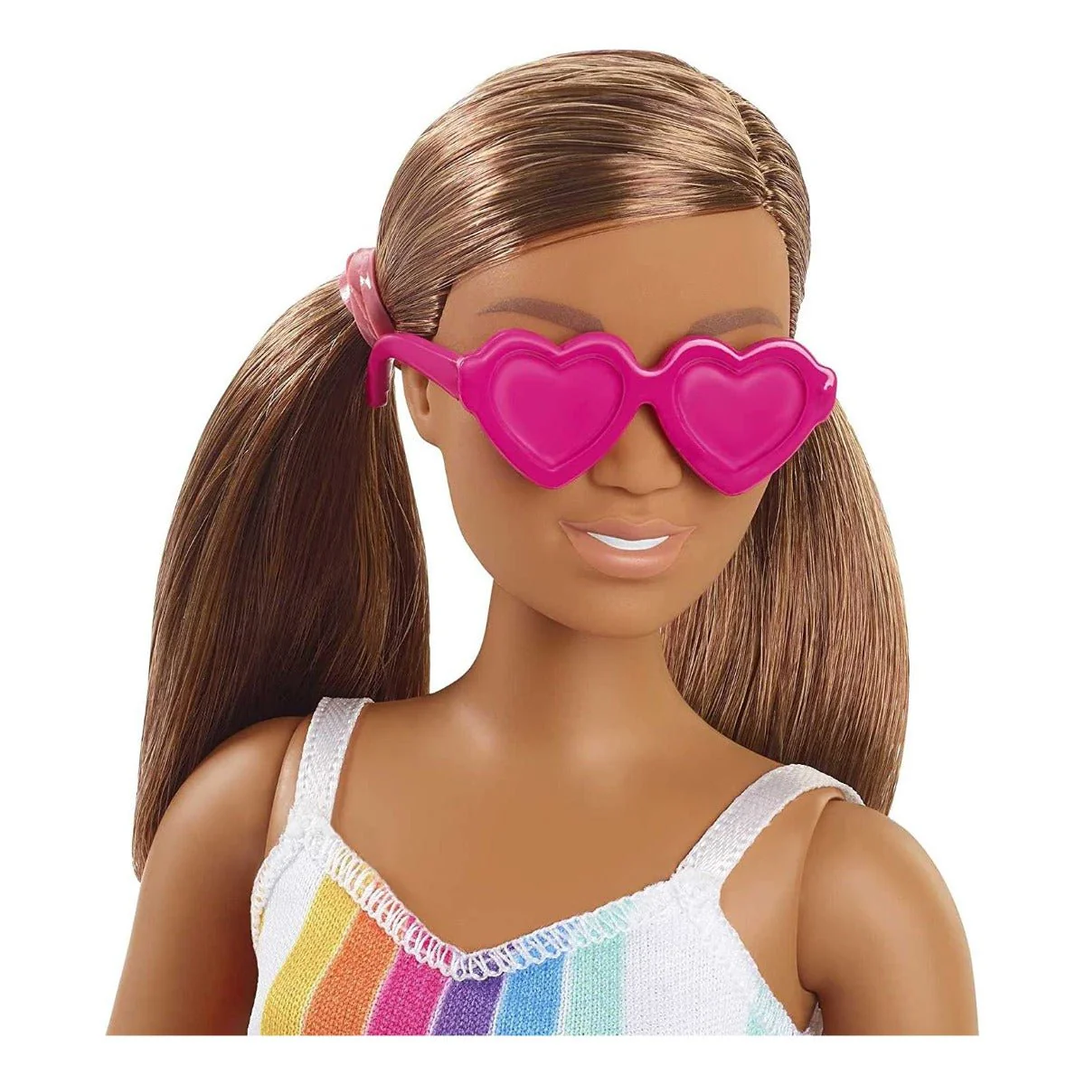 Barbie Loves The Ocean Rainbow Stripe Dress GRB35 - Image 3
