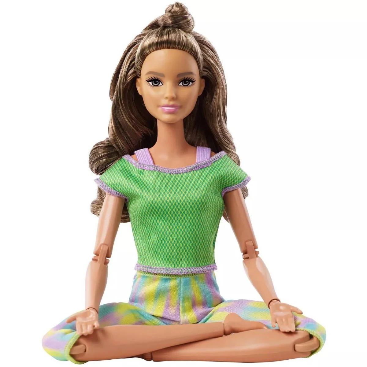Barbie Made to Move Doll Green Dye Pants GXF05 - Image 3
