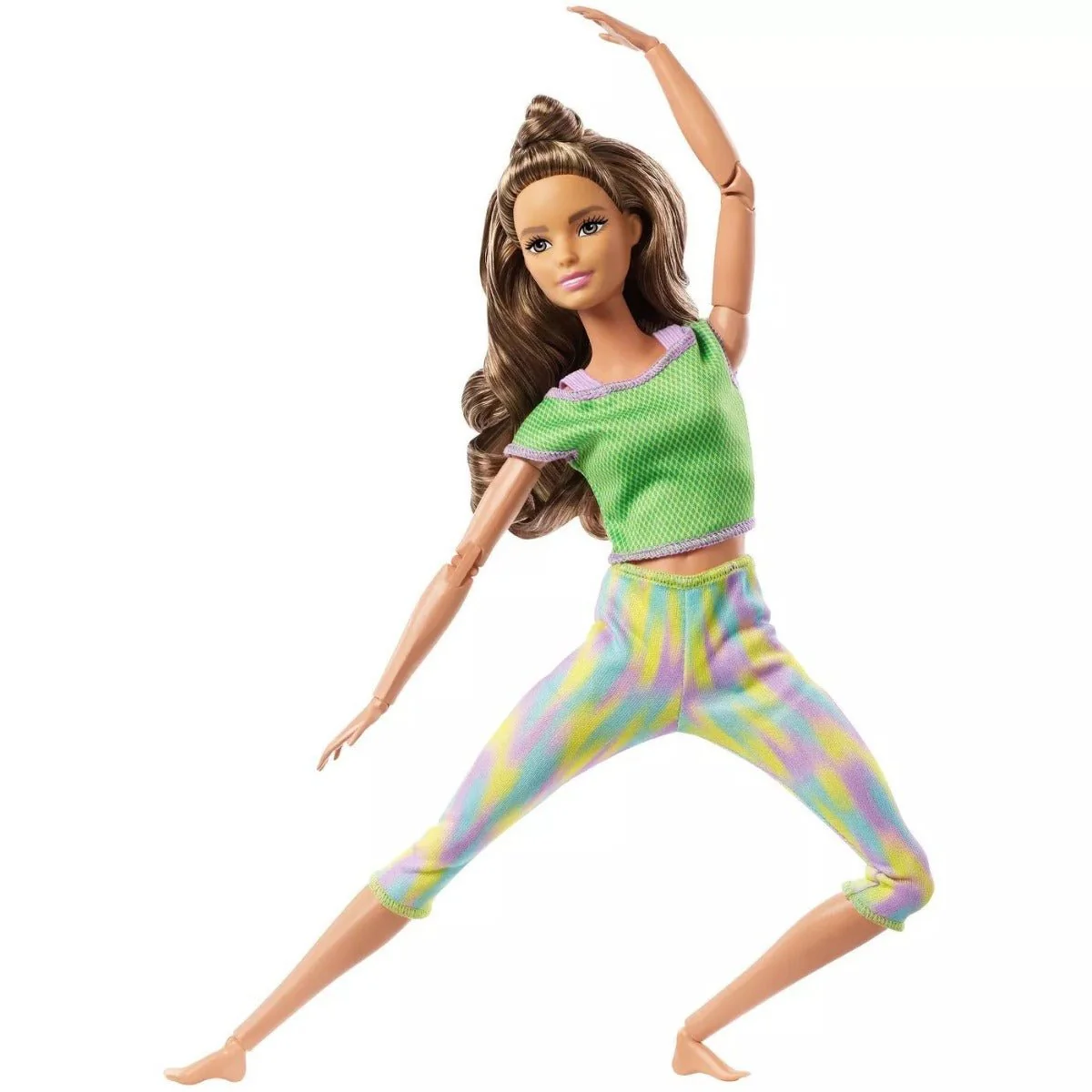 Barbie Made to Move Doll Green Dye Pants GXF05 - Image 4