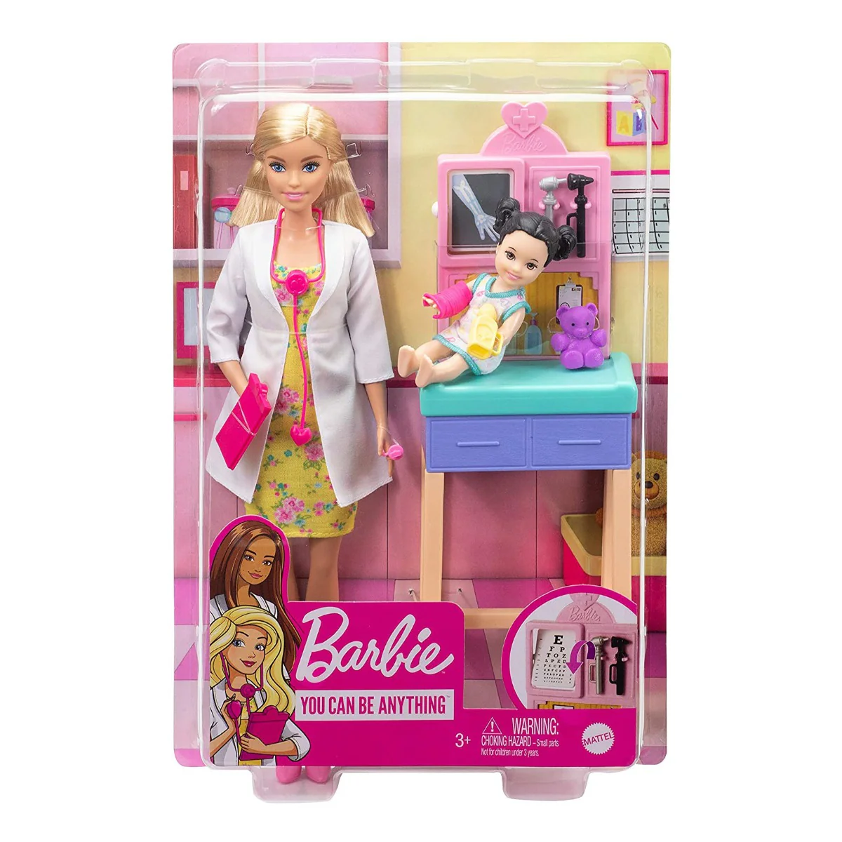 Barbie Made to Move Doll Orange Dye Pants GXF07