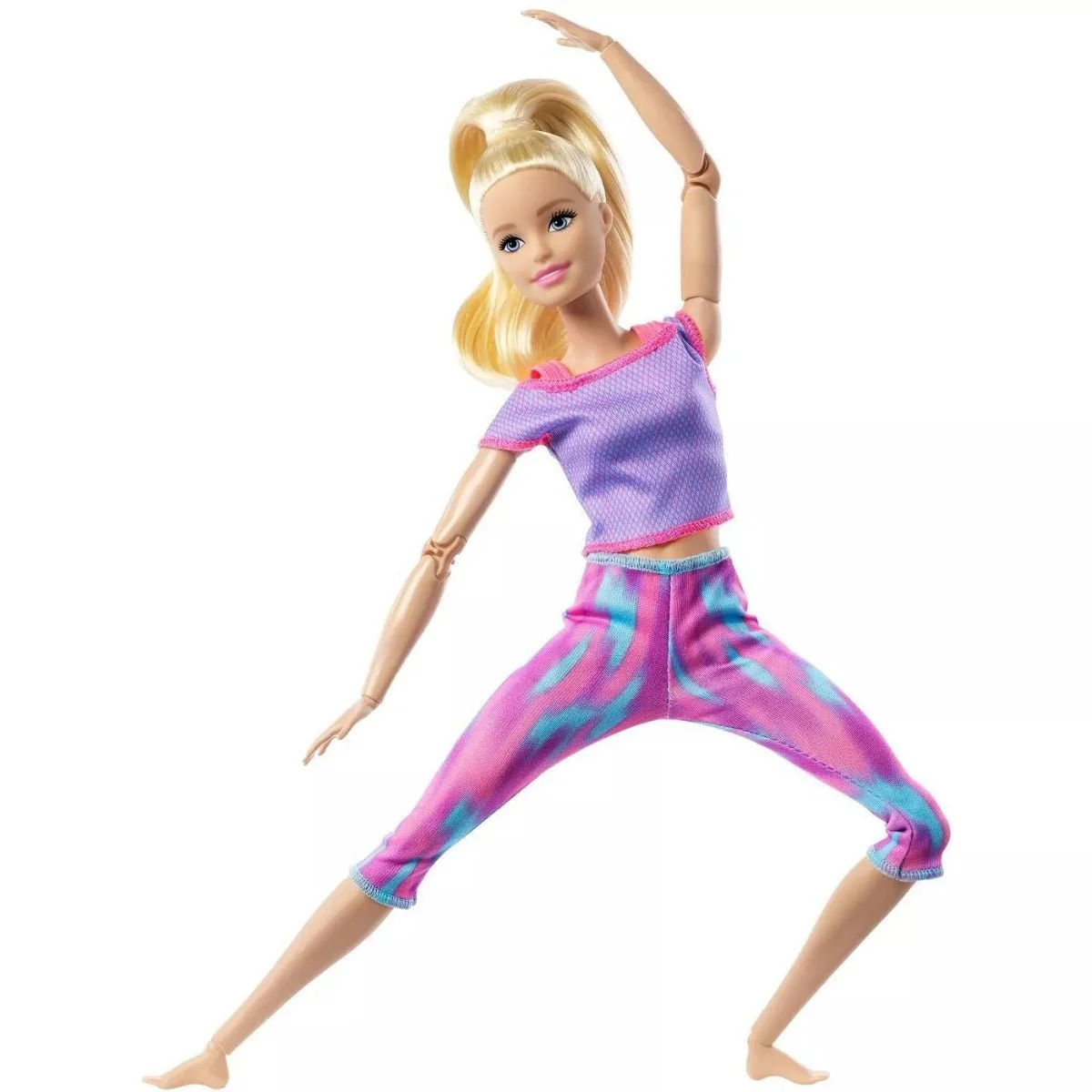 Barbie Made to Move Doll Pink Dye Pants GXF04 - Image 4
