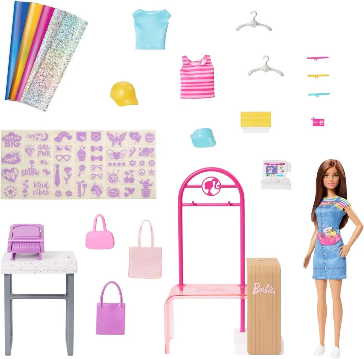 Barbie Make & Sell Boutique Playset HKT78 - Image 3