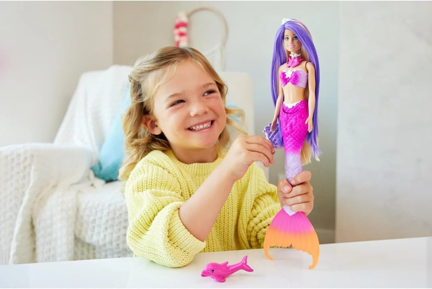 Barbie Malibu Colour Change Mermaid Doll HRP97 - Image 2