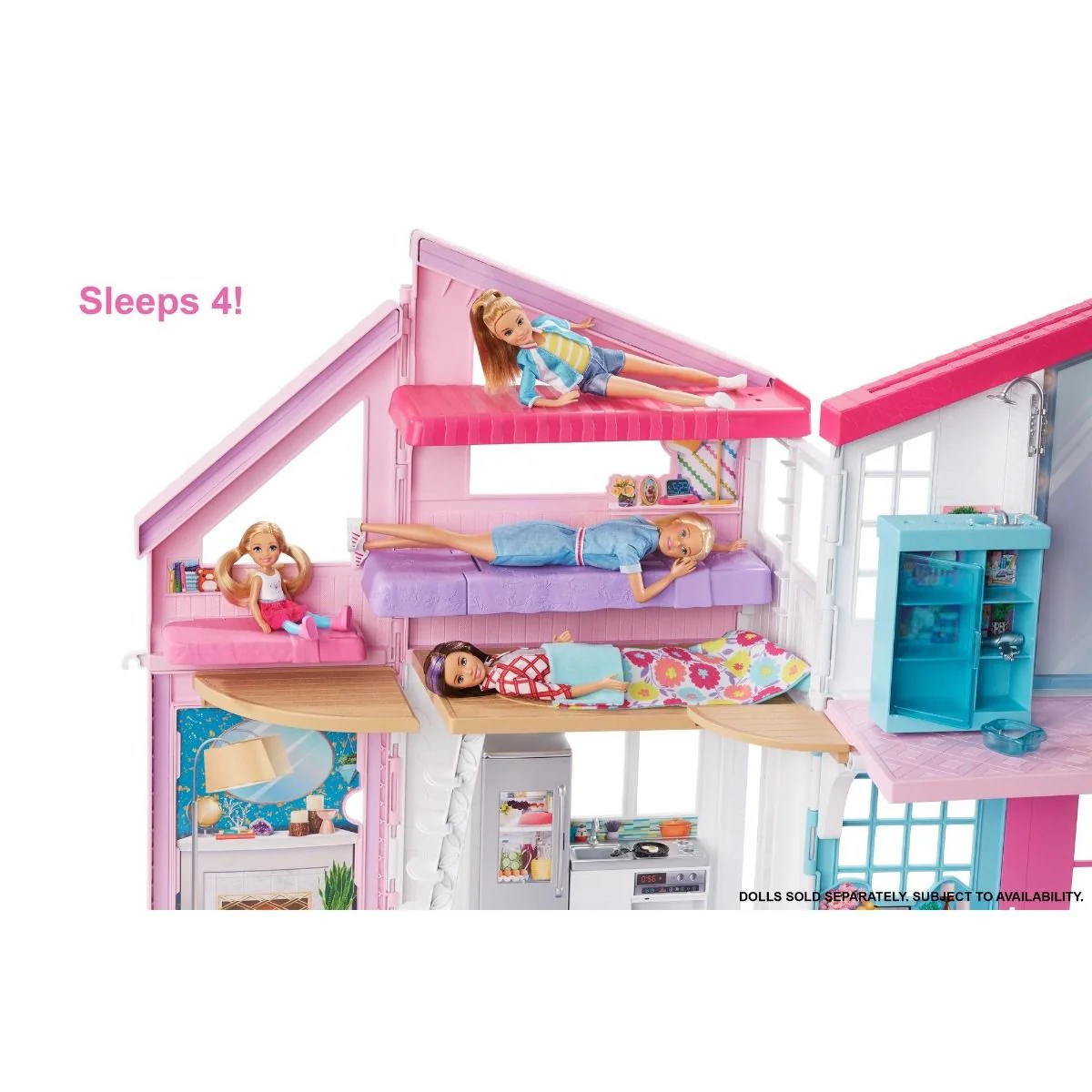 Barbie Malibu House Playset FXG57 - Image 5