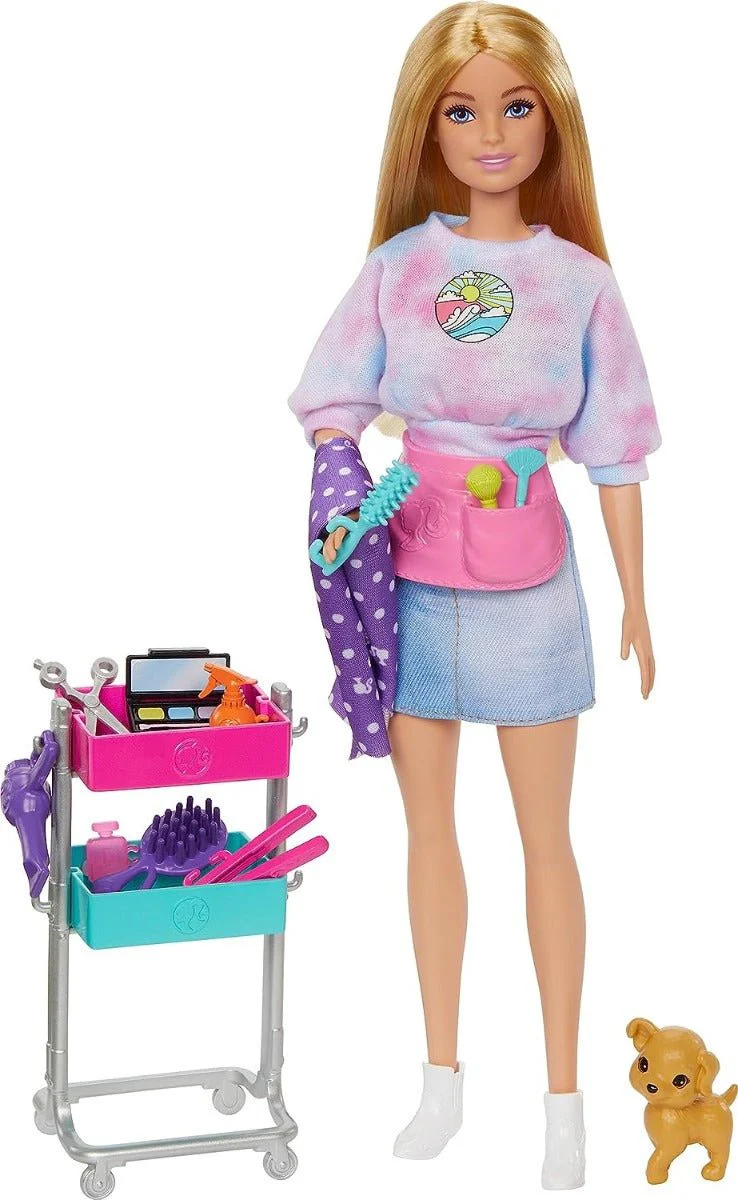 Barbie Malibu Stylist Doll Playset HNK95 - Image 2