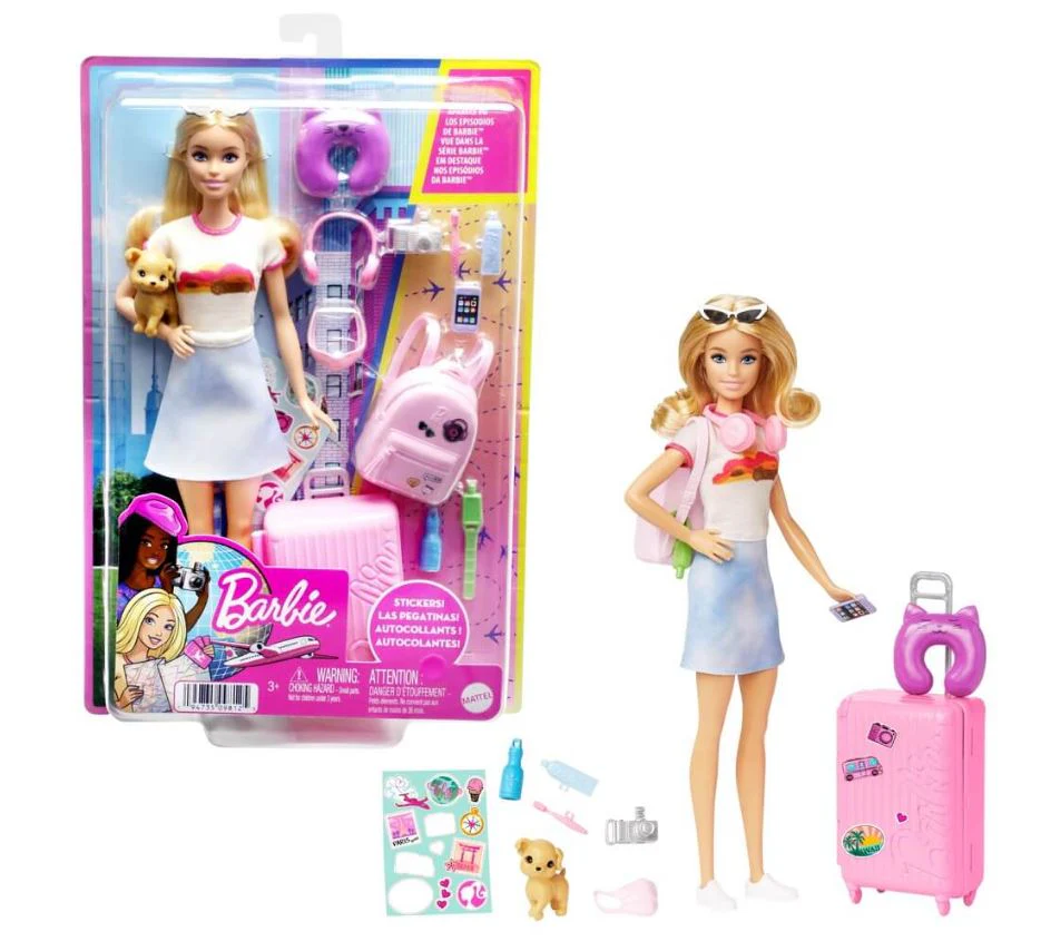 Barbie Malibu Travel Set with Puppy - Image 7
