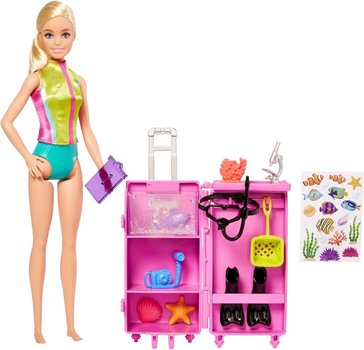 Barbie Marine Biologist Doll And Playset HMH26 - Image 2