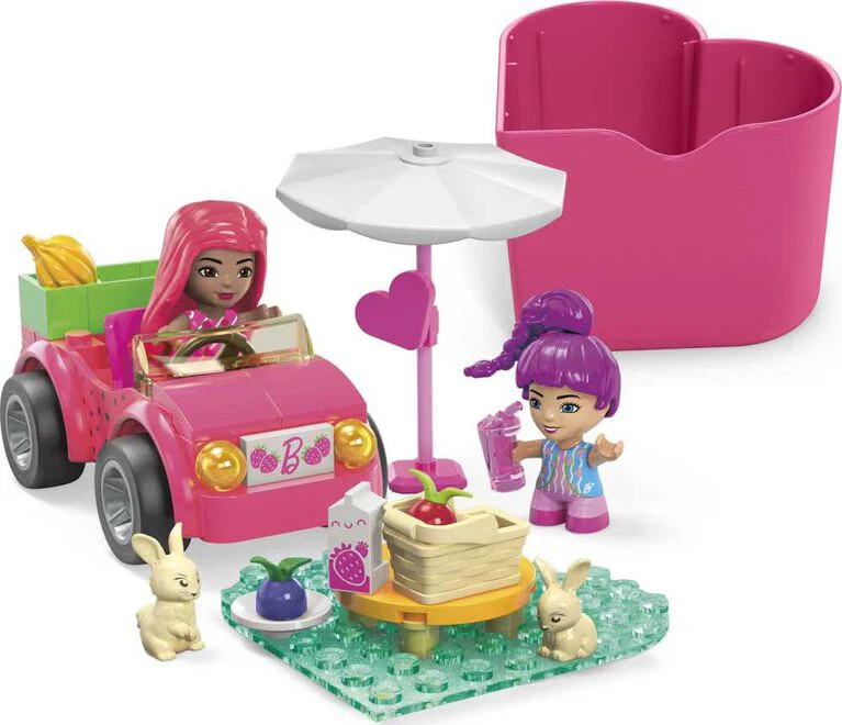 Barbie Mega Color Reveal Convertible Road Trip HKF90 - Image 2