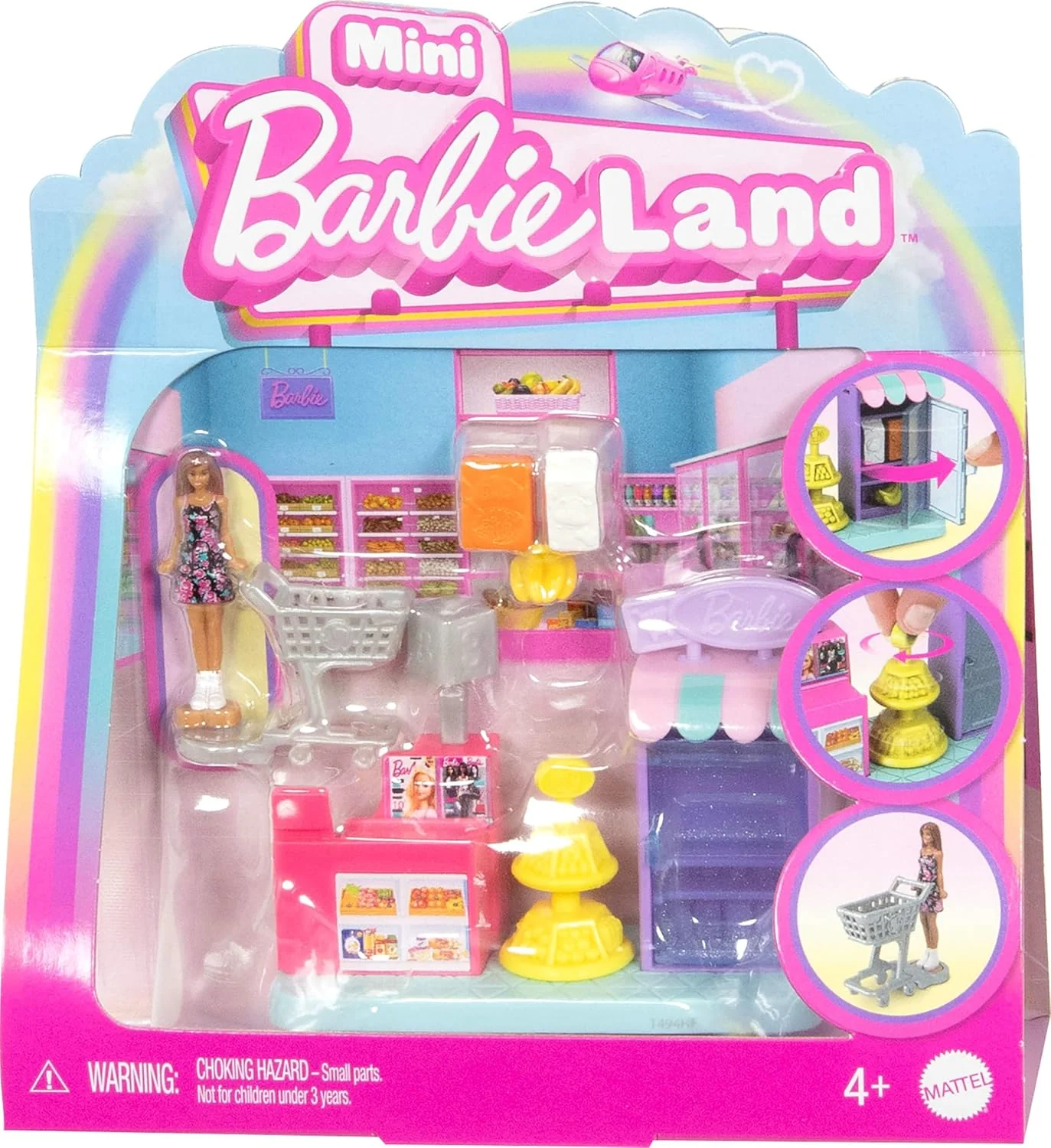 Barbie Mini BarbieLand Doll and Playset Asstd. JCR29