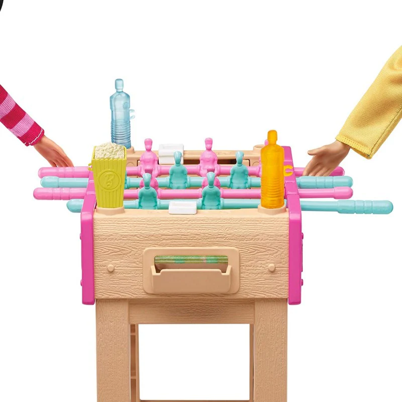 Barbie Mini Playset with Pet Football Table GRG75 - Image 5