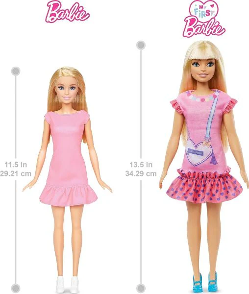 Barbie My First Core Doll - Blonde with Kitten HLL19 - Image 3