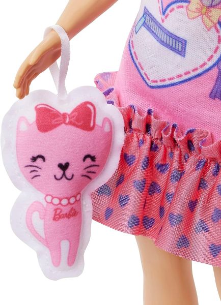 Barbie My First Core Doll - Blonde with Kitten HLL19 - Image 7