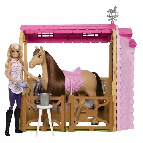 Barbie Mysteries The Great Horse Chase Ultimate Stable Playset HXJ44 - Image 3