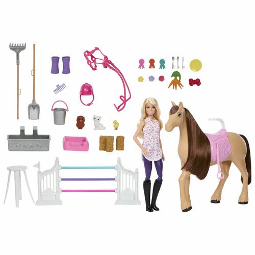 Barbie Mysteries The Great Horse Chase Ultimate Stable Playset HXJ44 - Image 7