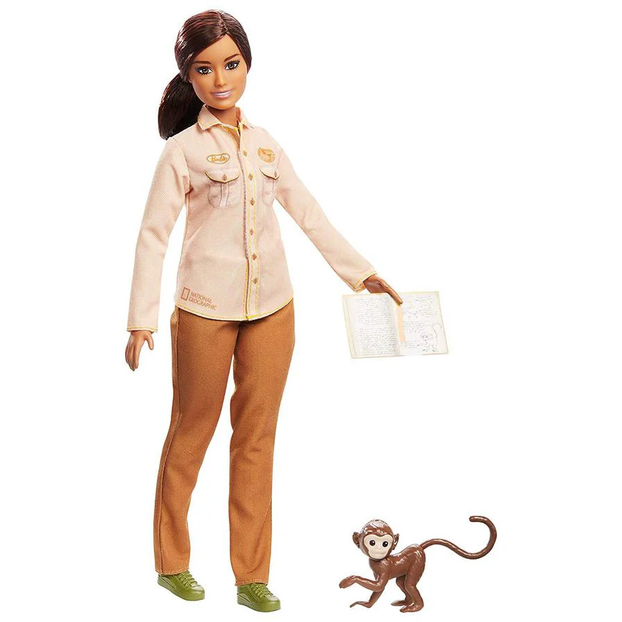 Barbie National Geographic Wildlife Conservationist Doll GDM44 - Image 2