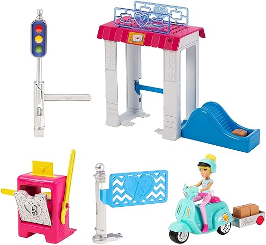 Barbie On The Go Post Office FHV85 - Image 2