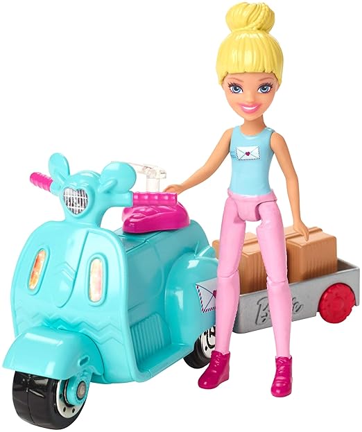 Barbie On The Go Post Office FHV85 - Image 3