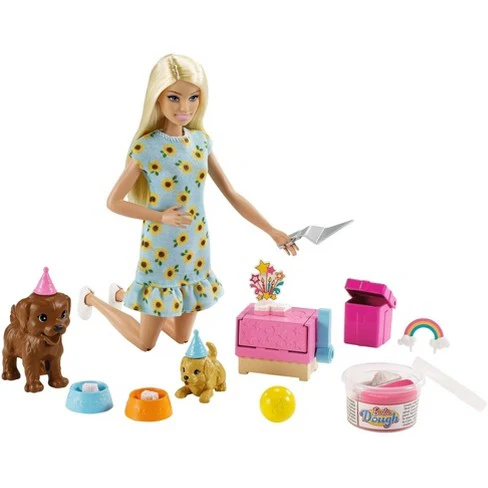 Barbie Puppy Party Doll And Playset GXV75 - Image 6