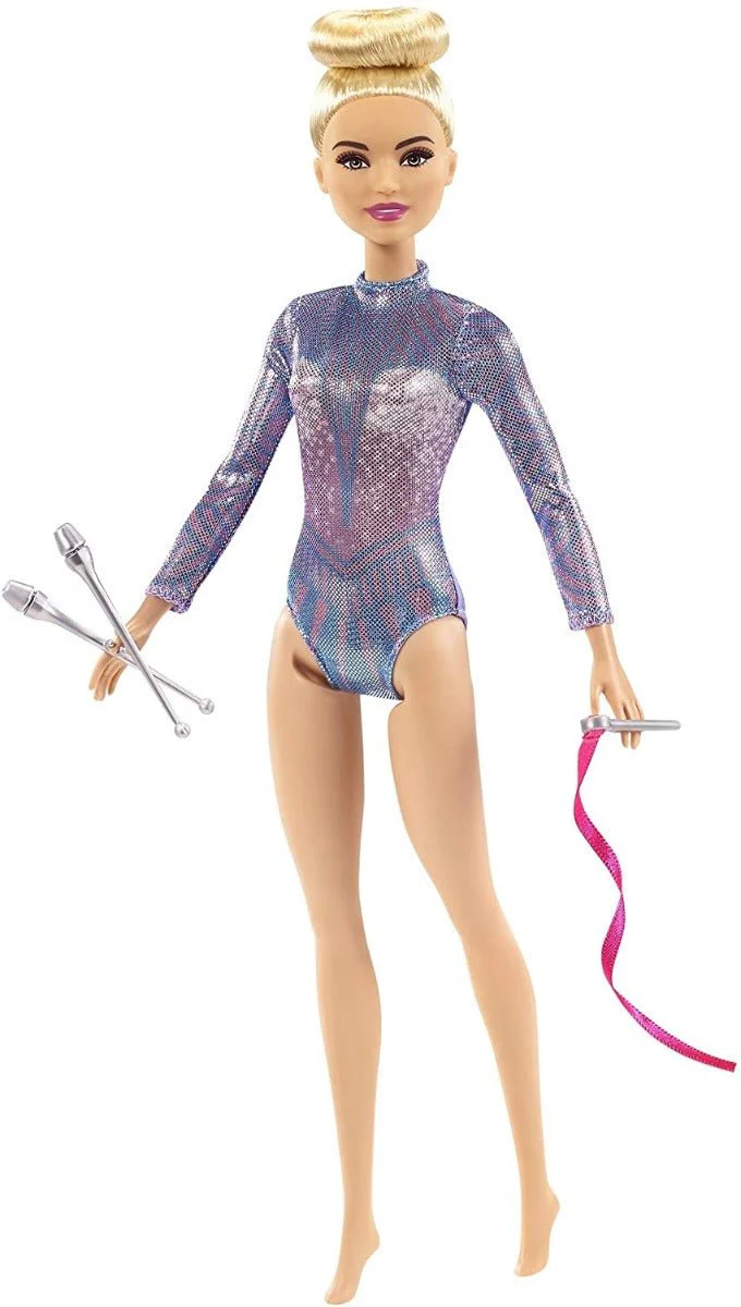 Barbie Rhythmic Gymnast Blonde Doll DVF50