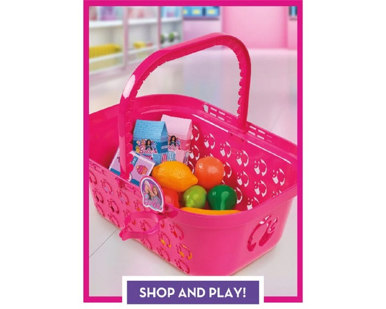 Barbie Shopping Basket BRB202124 - Image 3