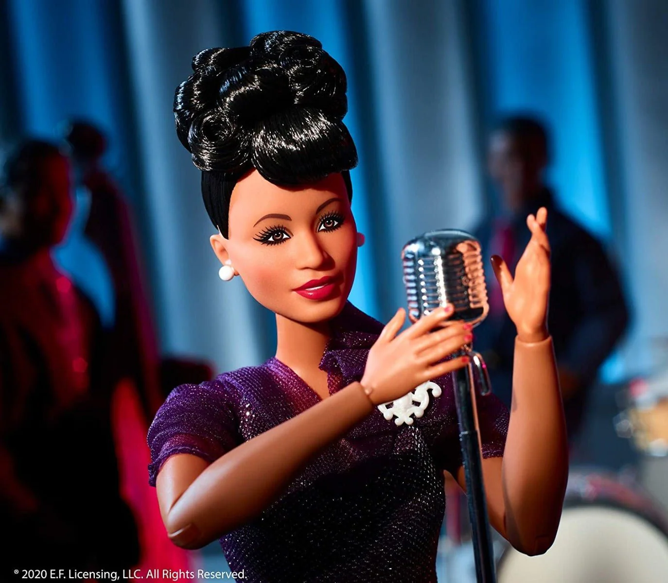 Barbie Signature Ella Fitzgerald Inspiring Women Collector Doll GHT86 - Image 3