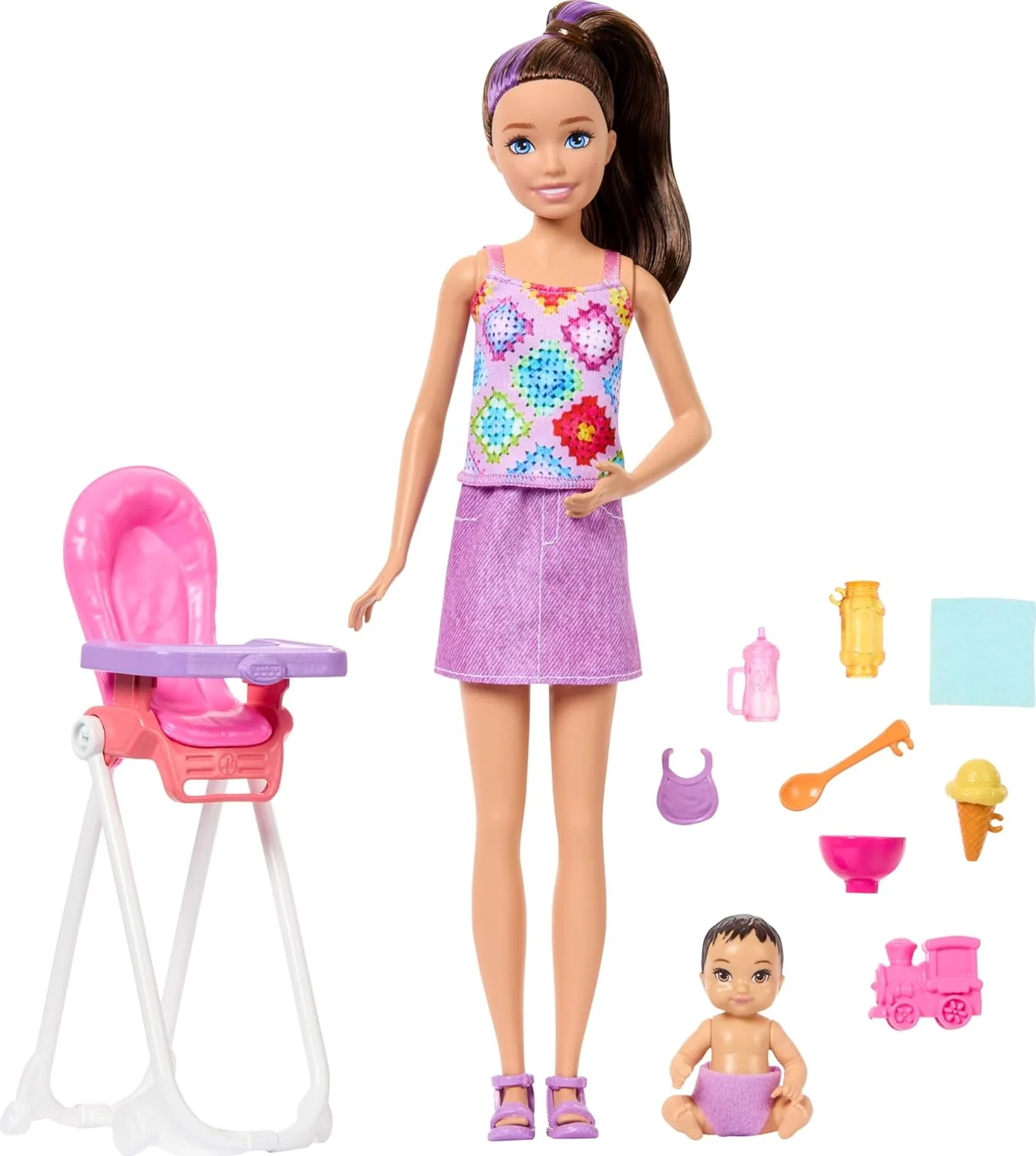 Barbie Skipper Babysitter Original Blond Baby JJB44 - Image 4