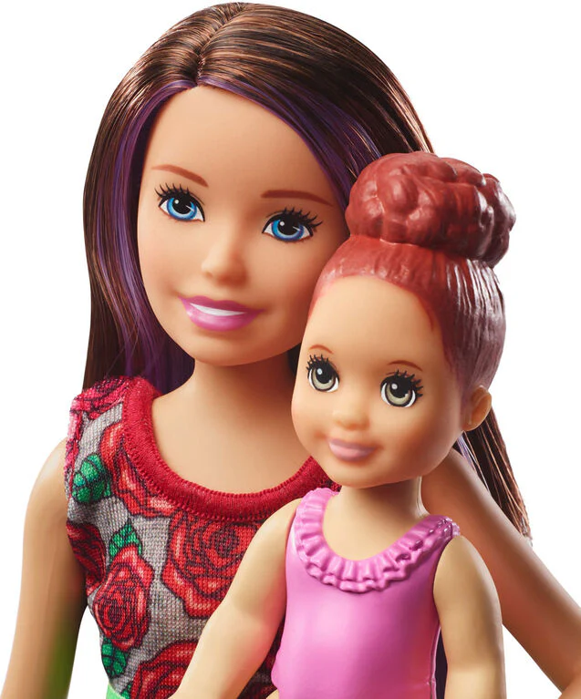 Barbie Skipper Babysitters Bathtime Playset Brunette FHY97 - Image 3
