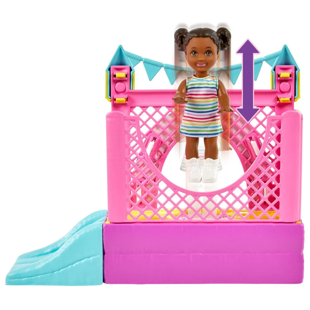 Barbie Skipper Babysitters Inc Bounce House Playset HHB67 - Image 3