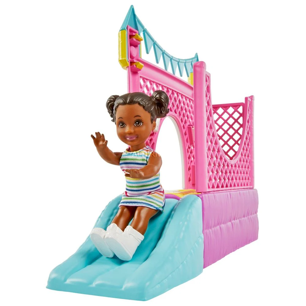 Barbie Skipper Babysitters Inc Bounce House Playset HHB67 - Image 4