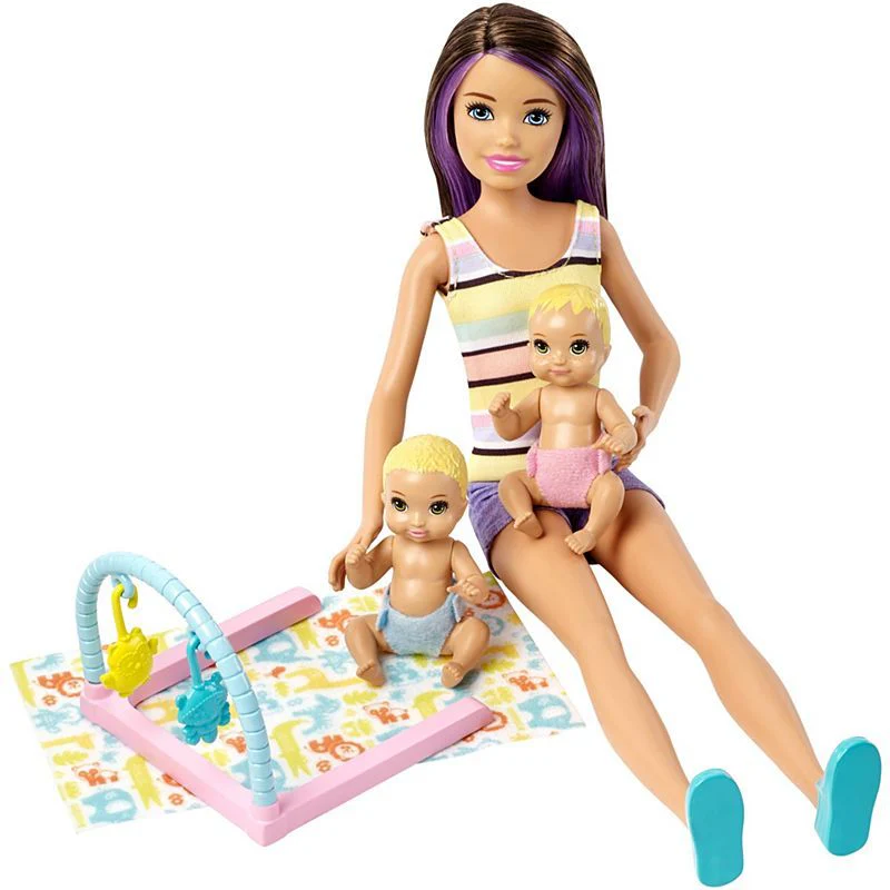 Barbie Skipper Babysitters Inc. Nap n Nurture Nursery Dolls GFL38 - Image 5