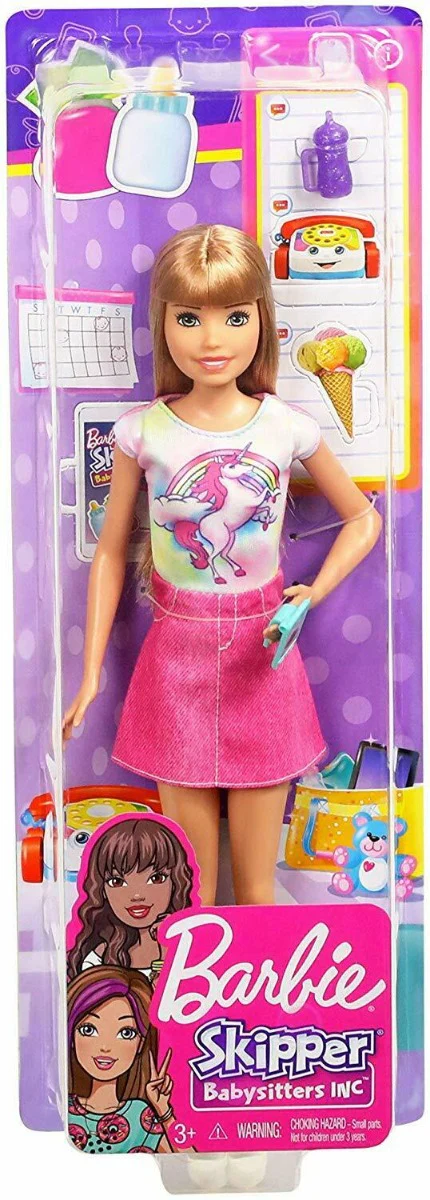 Barbie Skipper Babysitters Inc. Unicorn Dress FXG89
