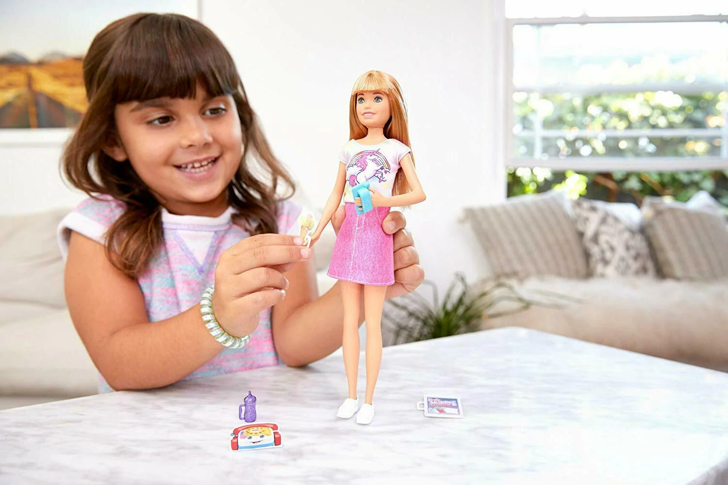 Barbie Skipper Babysitters Inc. Unicorn Dress FXG89 - Image 2