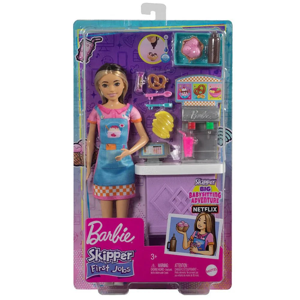 Barbie Skipper Doll and Snack Bar Playset