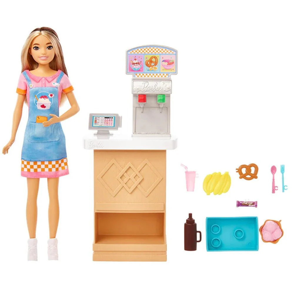 Barbie Skipper Doll and Snack Bar Playset - Image 2