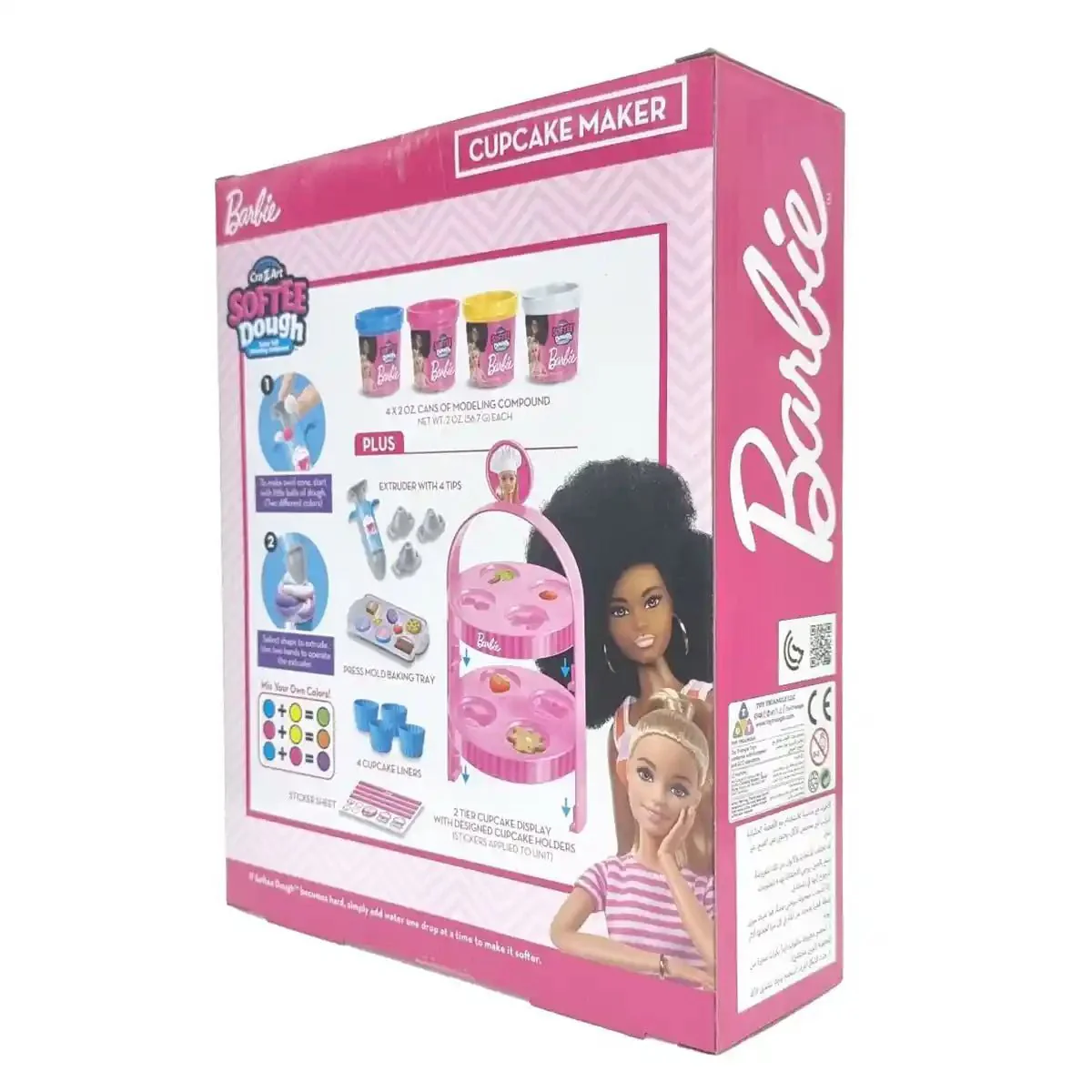 Barbie Softee Dough Cupcake Maker - Image 2