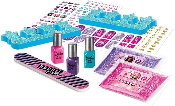 Barbie Sparkling Mani-Pedi Nail Designer CA-34070 - Image 3