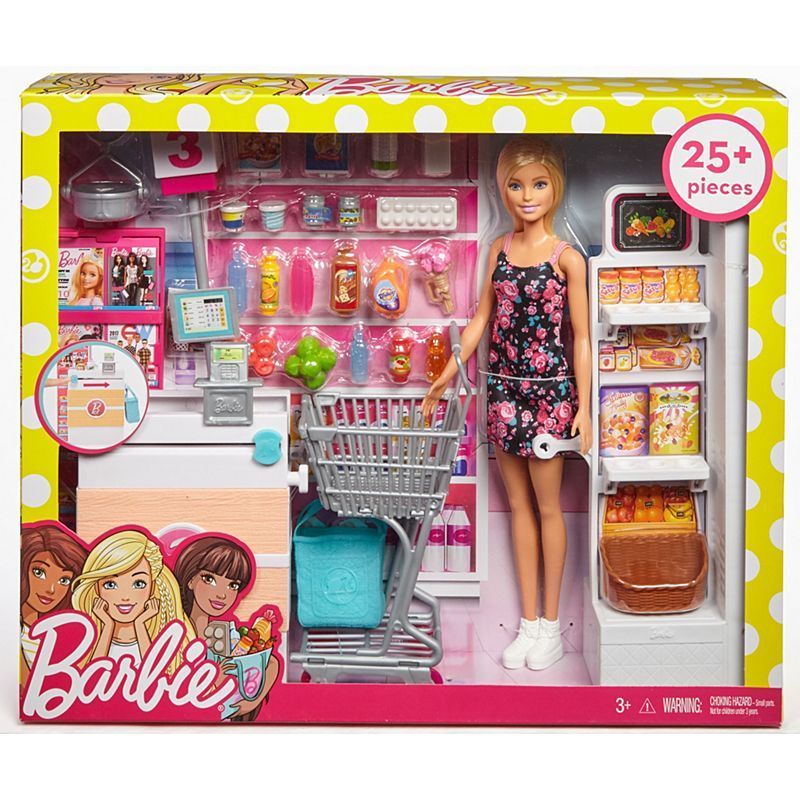 Barbie Supermarket Blonde Doll Skipper PlaySet FRP01 - Image 7