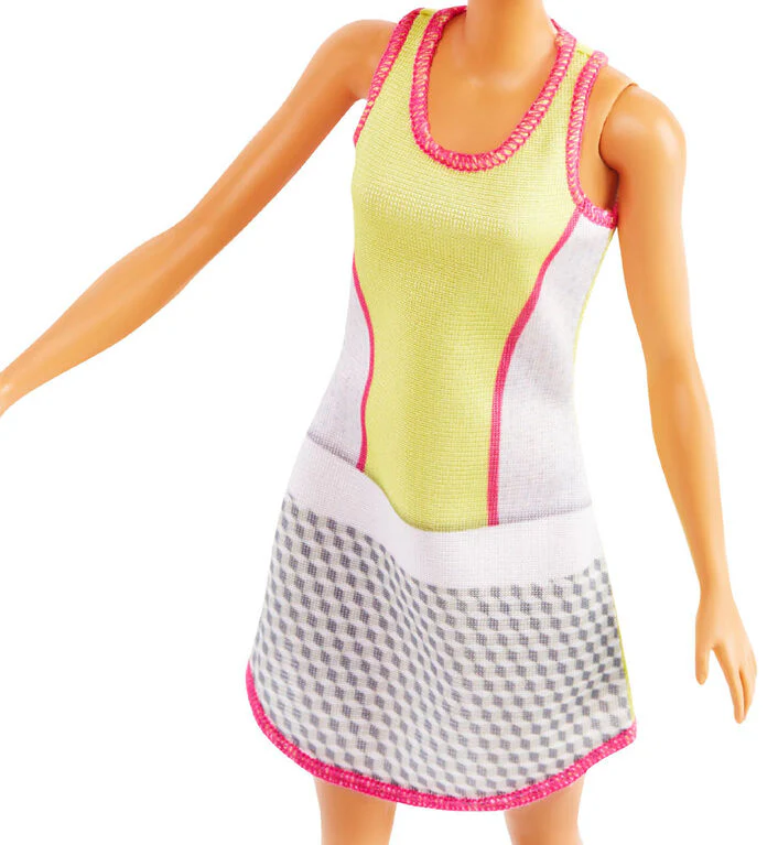Barbie Tennis Player Doll With Racket DVF50 - Image 4