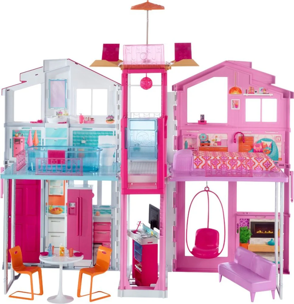 Barbie Three-Storey Townhouse Playset DLY32 - Image 3