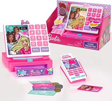 Barbie Trendy Cash Register Playset with Accessories JP-63621
