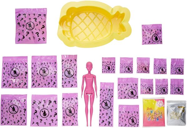 Barbie Ultimate Color Reveal Foam Doll - Pineapple Scent GTR91 - Image 5