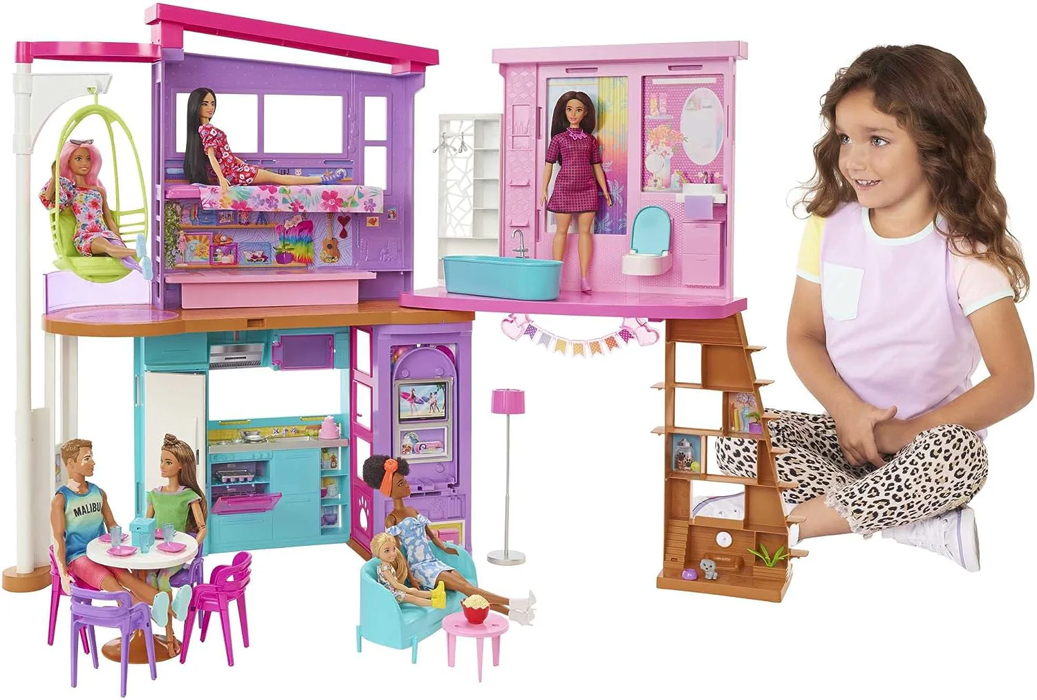 Barbie Vacation House Playset HCD50 - Image 3