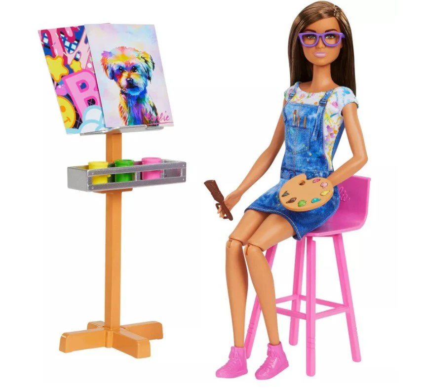 Barbie Wellness Relax & Create Art Studio HCM85 - Image 3
