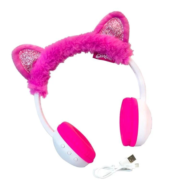 Barbie You Can Be Anything - Fluffy Bluetooth Headphones