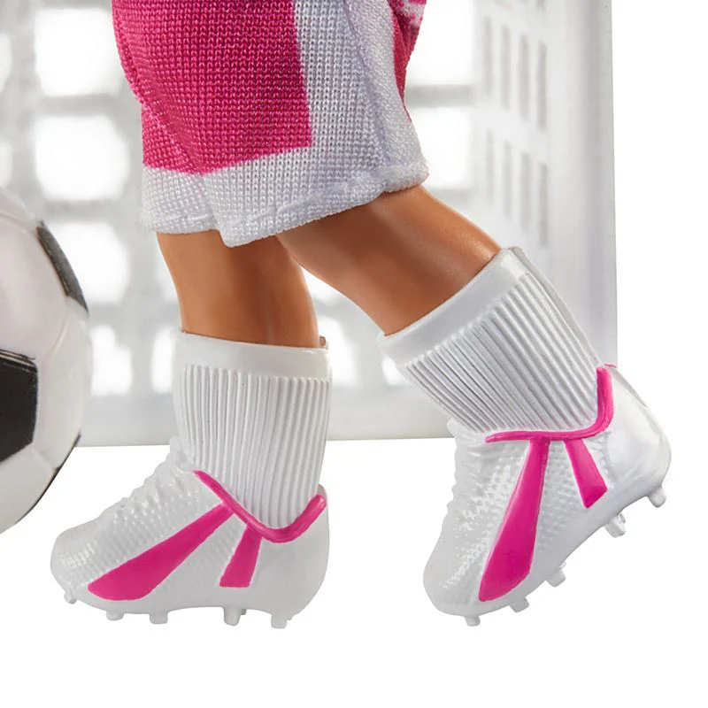 Barbie You Can Be Anything Soccer Coach Brunette Doll GLM53 - Image 4
