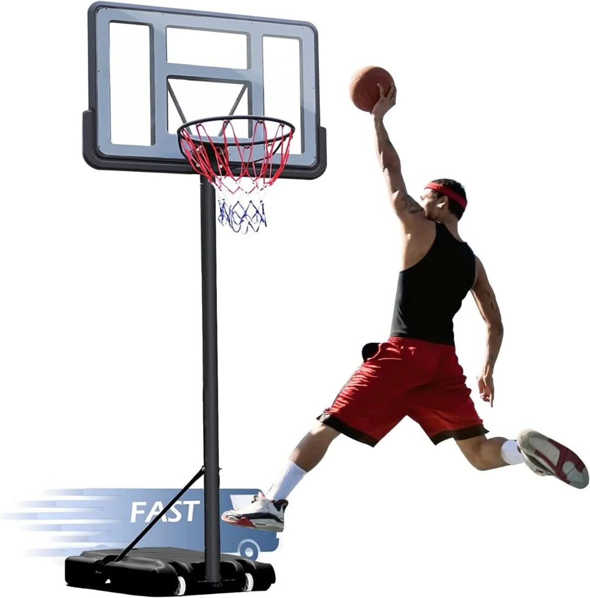Basketball Stand Hoop 236cm 666-E6