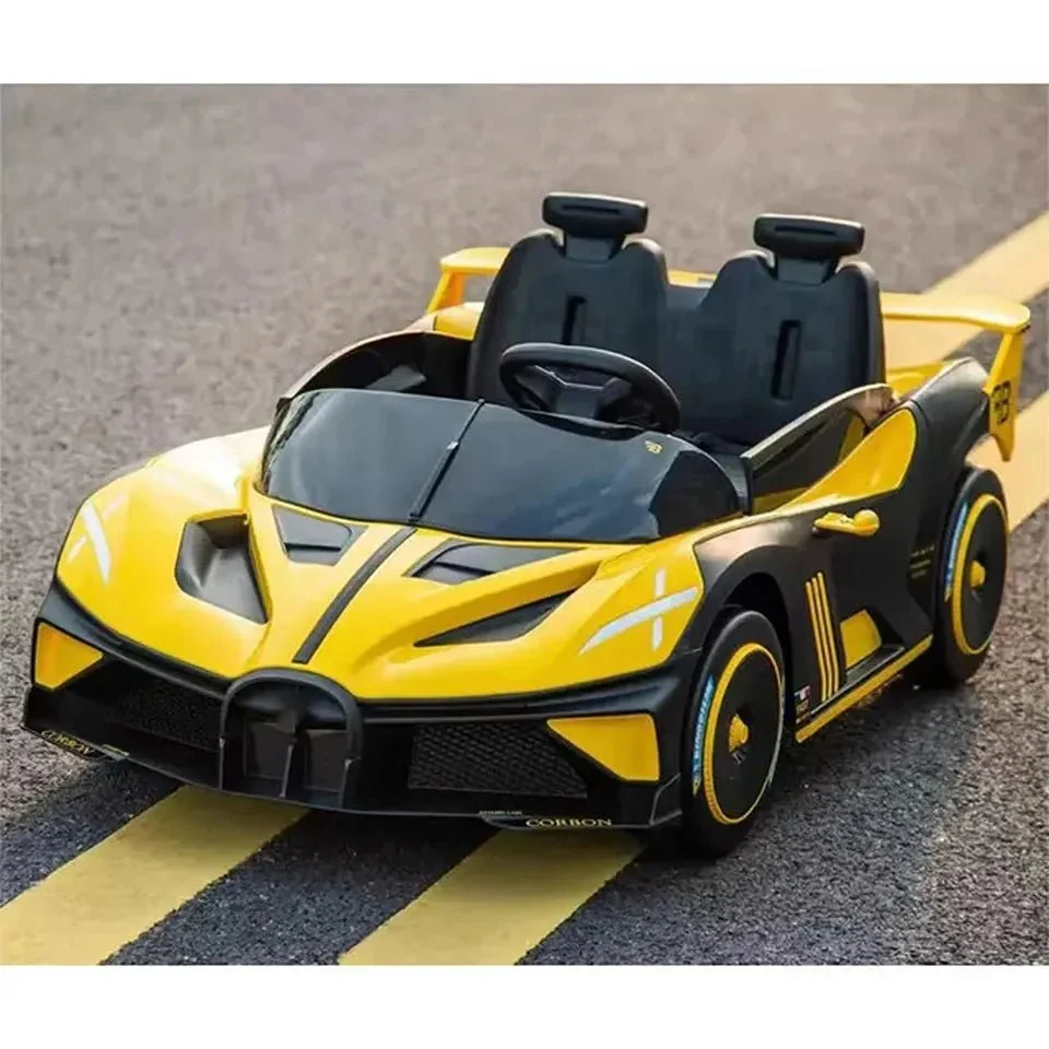 Battery Operated Power Riding Car For Kids Yellow LB-806EL - Image 2