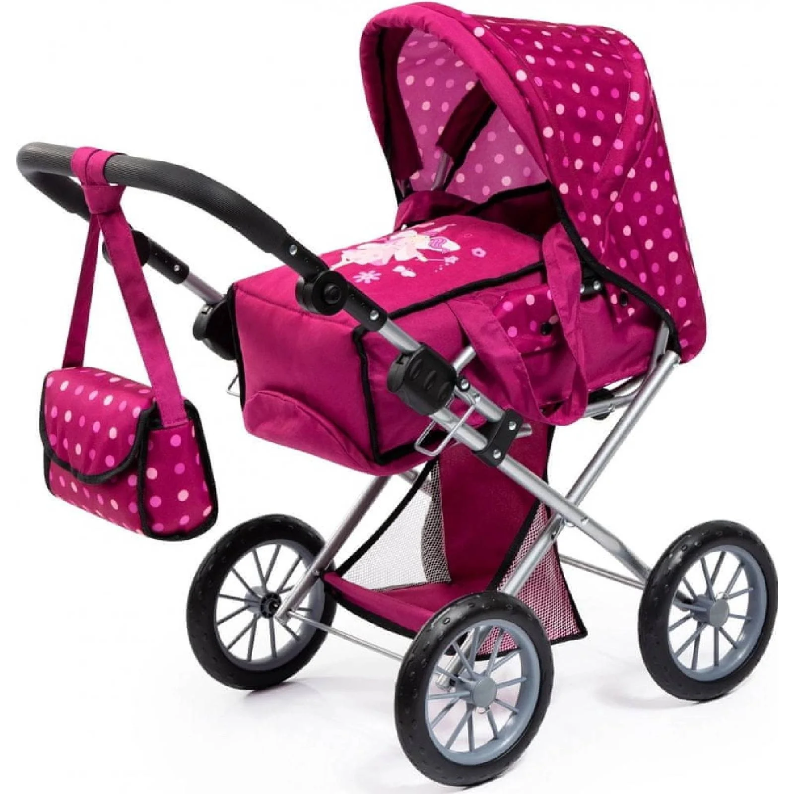 Bayer City Star Doll Pram Stroller Set